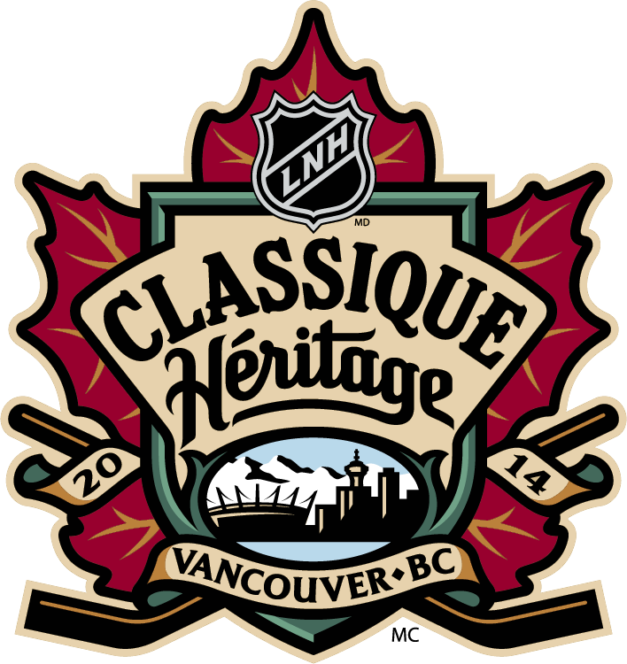 NHL Heritage Classic 2014 Alt. Language Logo DIY iron on transfer (heat transfer)